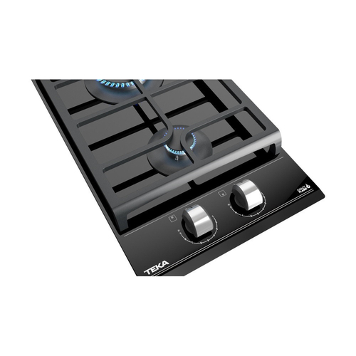 Placa de Gas TEKA GZC 32300 XB CRISTAL NEGRO  30CM BUTANO 