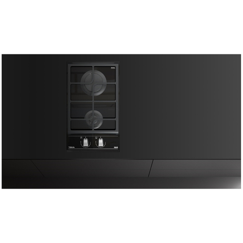 Placa de Gas TEKA GZC 32300 XB CRISTAL NEGRO  30CM BUTANO 