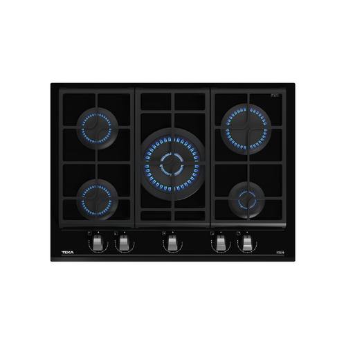 Placa de Gas TEKA GZC 75330 XBA cristal negro  70cm butano