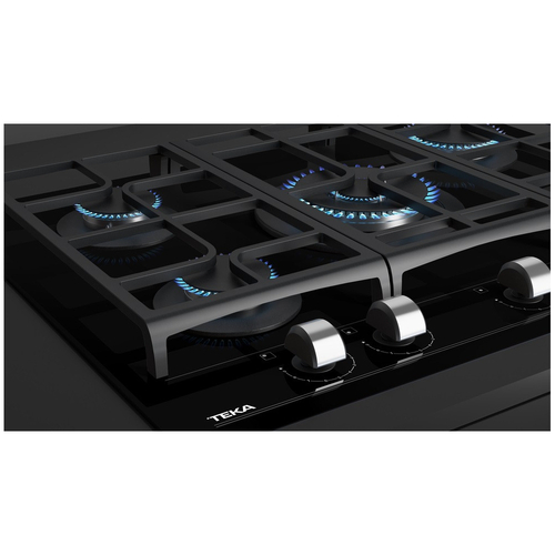 Placa de Gas TEKA GZC 75330 XBA cristal negro  70cm butano