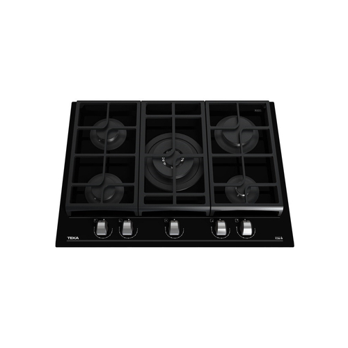 Placa de Gas TEKA GZC 75330 XBA cristal negro  70cm butano