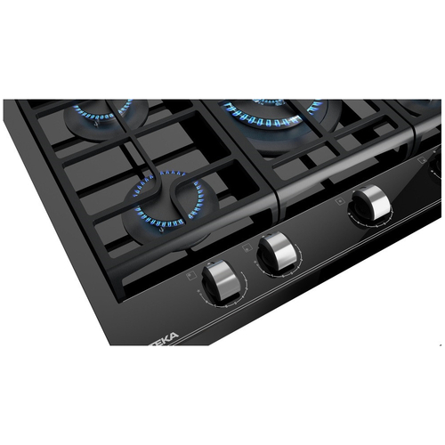 Placa de Gas TEKA GZC 75330 XBA cristal negro  70cm butano