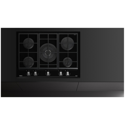 Placa de Gas TEKA GZC 75330 XBA cristal negro  70cm butano