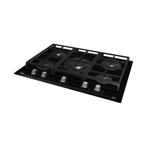 Placa de Gas TEKA GZC 75330 XBA cristal negro  70cm butano