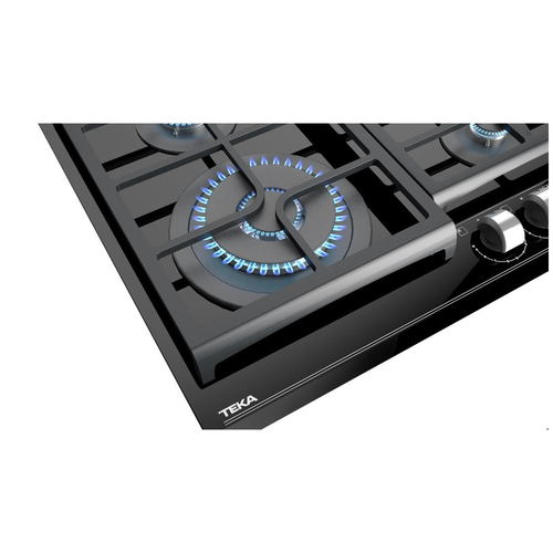 Placa de Gas TEKA GZC 64320 XBA CRISTAL NEGRO  60CM BUTANO