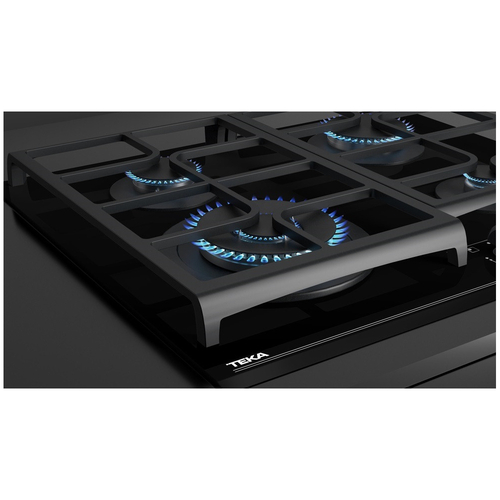 Placa de Gas TEKA GZC 64320 XBA CRISTAL NEGRO  60CM BUTANO