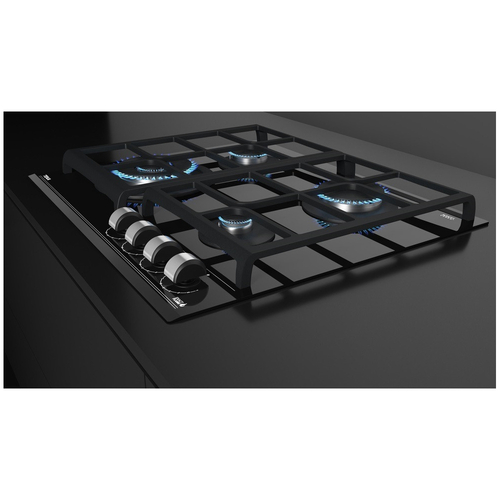 Placa de Gas TEKA GZC 64320 XBA CRISTAL NEGRO  60CM BUTANO