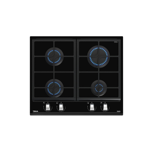Placa de Gas TEKA GZC 64300 XB CRISTAL NEGRO  60CM BUTANO 