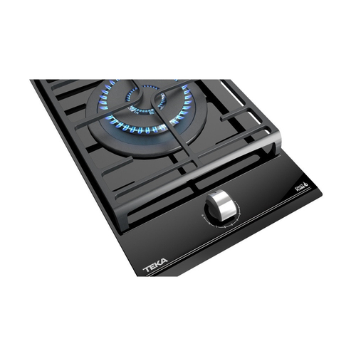 Placa de Gas TEKA GZC 31330 XB CRISTAL NEGRO  30CM BUTANO