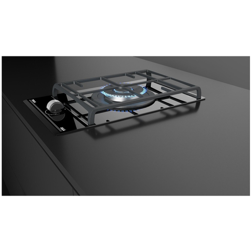 Placa de Gas TEKA GZC 31330 XB CRISTAL NEGRO  30CM BUTANO