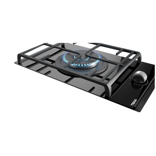Placa de Gas TEKA GZC 31330 XB CRISTAL NEGRO  30CM BUTANO
