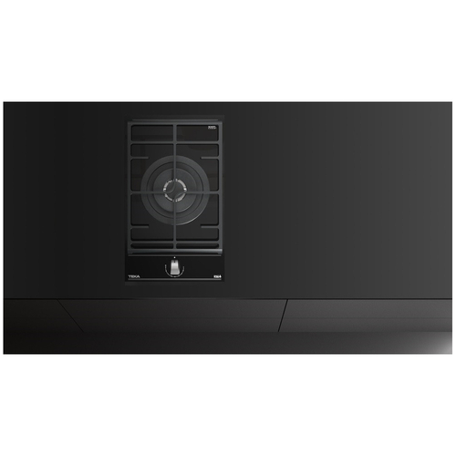 Placa de Gas TEKA GZC 31330 XB CRISTAL NEGRO  30CM BUTANO