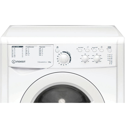 Lavadora Carga Frontal INDESIT EWC 81483 W EU N Blanco 8KG 1400RPM