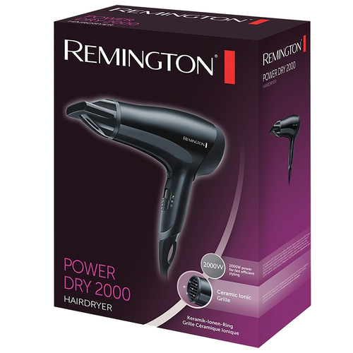 REMINGTON D-3010 Negro - Secador 2000W