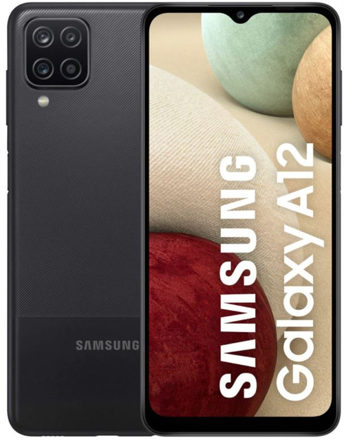 Samsung Galaxy A12 A127 Negro - Móvil 4/128GB