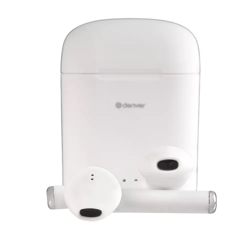 Auricular Inalámbrico DENVER TWE-46 Blanco Sin cable