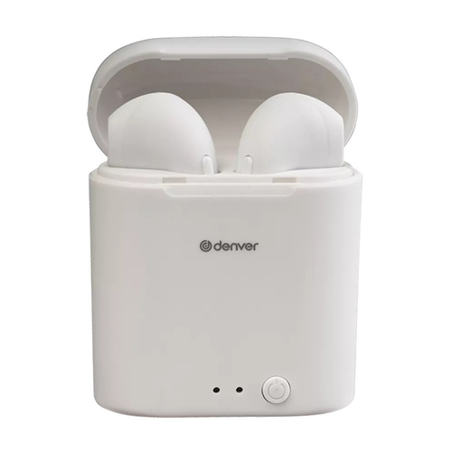 Auricular Inalámbrico DENVER TWE-46 Blanco Sin cable