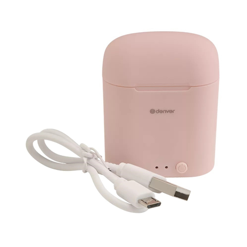 Auricular Inalámbrico DENVER TWE-46 Rosa Sin cable