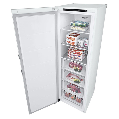 Congelador Vertical LG GFT41SWGSZ Blanco NoFrost