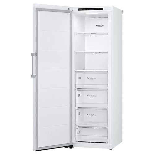 Congelador Vertical LG GFT41SWGSZ Blanco NoFrost