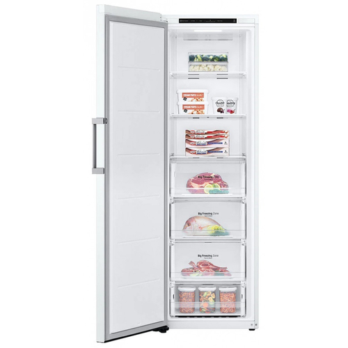 Congelador Vertical LG GFT41SWGSZ Blanco NoFrost