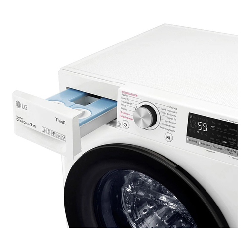 Lavadora Carga Frontal LG  F4WV5509SMW BLANCO 9KG 1400RPM