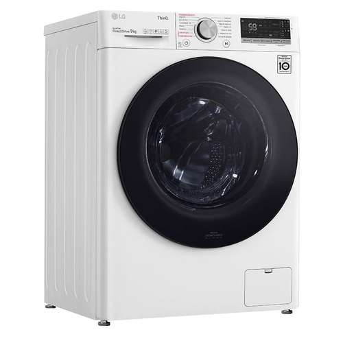 Lavadora Carga Frontal LG  F4WV5509SMW BLANCO 9KG 1400RPM