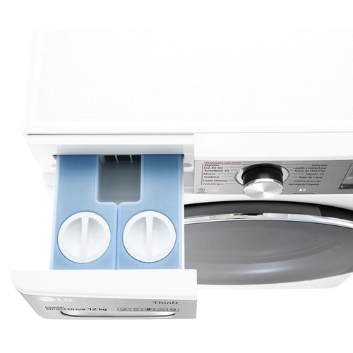 Lavadora Carga Frontal LG  F4WV9512P2W  BLANCO 12KG 1400RPM