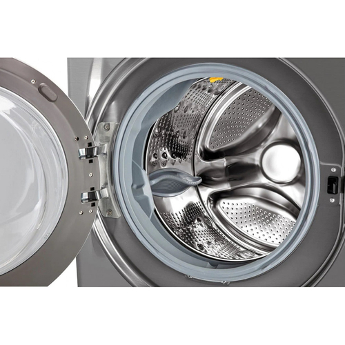 Lavadora Carga Frontal LG F1P1CY2T  INOX  17KG 1100RPM