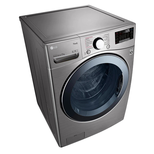 Lavadora Carga Frontal LG F1P1CY2T  INOX  17KG 1100RPM