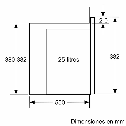 Microondas BALAY 3CG5175N2 Integrado Negro 25L 900W