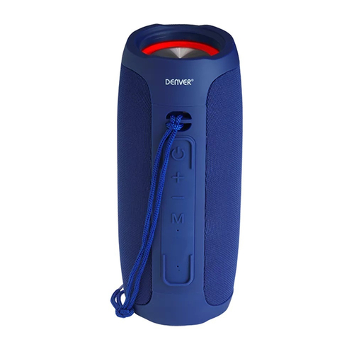 Denver BTV-220 Azul - Altavoz Portátil 2x8W