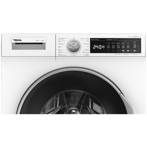 Lavadora Carga Frontal TEKA WMT 40841 WH Blanco 8KG 1400RPM