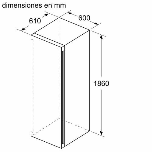 Bosch KWK36ABGA - Vinoteca 186x60CM