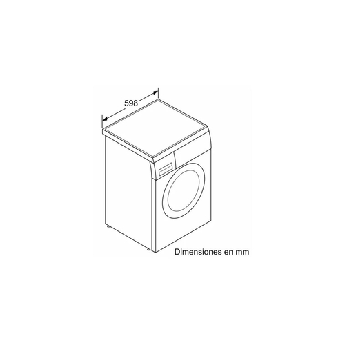 Lavadora Carga Frontal BALAY 3TS995BT  BLANCO 9KG 1400RPM 