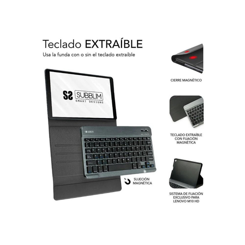 Subblim Pro BT Lenovo Tab M10 HD TB-X306 - Funda