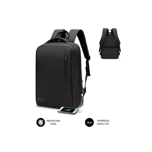 SUBBLIM CITY 15.6" - Mochila Negro