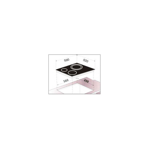 Rommer INDU 62 - Placa Inducción 60CM