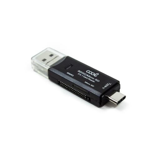 Cool 3 en 1 - Lector Tarjetas Memoria USB