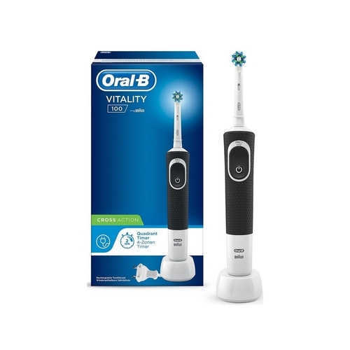 Cepillo Eléctrico OralB Vitality 100 Cross Action Negro