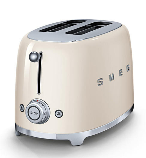 Tostador SMEG TSF01CREU Crema 950W