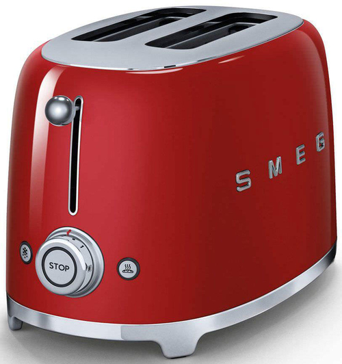 Tostador SMEG TSF01RDEU Rojo 950W Vintage