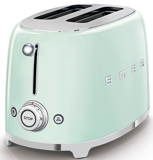 Tostador SMEG TSF01PGEU Verde Agua 950W