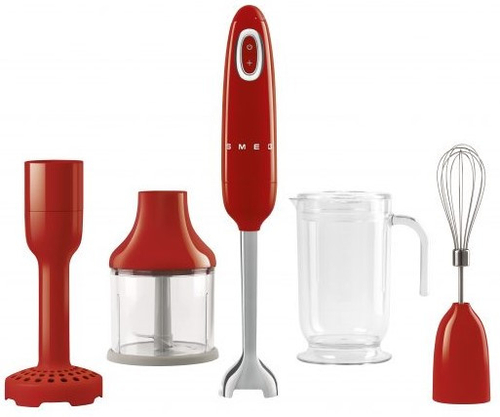 Batidoras de Mano SMEG HBF02RDEU Rojo 700W