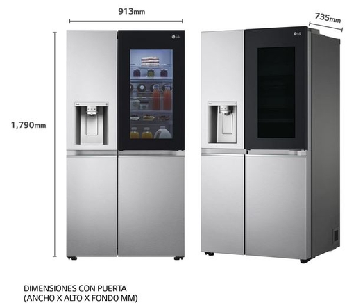 Frigorífico Americano LG GSXV90MBAE INOX NoFrost