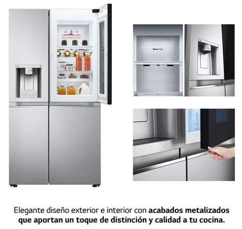 Frigorífico Americano LG GSXV90MBAE INOX NoFrost
