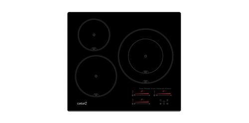 Vitrocerámica de Inducción CATA INSB 6028 BK Negro 60cm