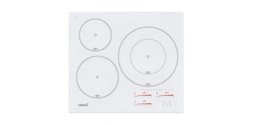 Vitrocerámica de Inducción CATA INSB 6030 WH Blanco 60cm