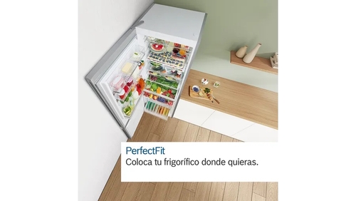 Frigorífico Combi BOSCH KGN39LBCF Cristal Negro