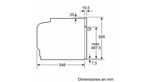 Horno Multifunción BALAY 3HA5888A6 CRISTAL GRIS 71L